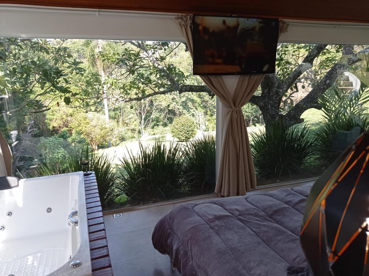 Loft Vidro Garden Em Condominio Rota Do Vinho Sao Roque Bagian luar foto